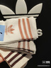 adidas百搭基礎(chǔ)款襪子男女阿迪達斯官方三葉草 白色 S 曬單實拍圖