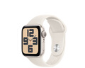 Apple/蘋果 Watch SE 智能手表GPS款40毫米星光色鋁金屬表殼星光色運(yùn)動(dòng)型表帶S/M MXF43CH/B 曬單實(shí)拍圖