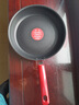 特福（Tefal）平底鍋家用牛排不粘煎鍋少油煙有鈦煎餅鍋電磁爐燃氣灶通用28cm 曬單實(shí)拍圖
