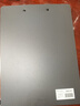 得力（deli）【超級爆款】A4書寫文件夾 板夾辦公用品金屬強(qiáng)力夾塑料夾板菜單夾寫字墊板辦公用品64502灰色 曬單實拍圖