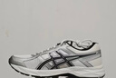 亞瑟士ASICS網(wǎng)面跑鞋百搭男鞋緩震運動鞋透氣跑步鞋 GEL-CONTEND 4 白色/銀色 42.5 曬單實拍圖
