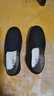老美華男布鞋休閑舒適一腳蹬懶人鞋 常年款 38(240mm) 曬單實(shí)拍圖