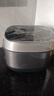 美的青瓷圓釜多功能電飯煲4L-5L全自動微壓新款燉肉煲湯抗菌家用白玉晶瓷金屬機身玻璃天幕觸控屏 【金屬機身+鋼化玻璃面板】 5L 容量 曬單實拍圖