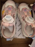 巴布豆童鞋女童夏季公主鞋透氣兒童包頭涼鞋105552026櫻花粉/乳白32 曬單實(shí)拍圖