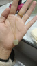 央創(chuàng  )時(shí)尚中國黃金小方糖項鏈女款和田玉吊墜女士生日禮物女生女友老婆媽媽 曬單實(shí)拍圖