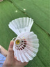 奧匹羽毛球耐打王軟木球頭尼龍塑料球訓練膠球耐用防風室內(nèi)室外球 (3000)白色 6只裝 AP-216 1筒 曬單實拍圖