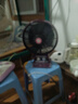 萬(wàn)寶臺扇電風(fēng)扇10寸座鐘家用臺式鴻運扇定時(shí)轉頁(yè)扇迷你學(xué)生宿舍 三檔不帶提手不帶跌倒自停不送延長(cháng)線(xiàn) 曬單實(shí)拍圖