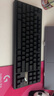 邁從（MCHOSE）K87S/G87旋鈕無線機(jī)械鍵盤電競(jìng)游戲客制化有線/藍(lán)牙三模gasket結(jié)構(gòu)全鍵熱插拔辦公 G87 黑色等高線側(cè)刻 TTC快金軸V2 曬單實(shí)拍圖