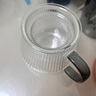 PAKCHOICE泡茶杯茶水分離玻璃水杯子辦公室男女綠茶花茶杯帶蓋帶把手耐高溫 曬單實(shí)拍圖