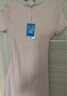 森馬（Semir）連衣裙女圓領(lǐng)收腰彈力針織裙2025夏刺繡休閑短裙辣妹109325114001 曬單實(shí)拍圖
