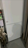 海爾（Haier）178升小冰箱冰箱雙開(kāi)門小戶型客廳租房家用冰箱小型不占地節(jié)能省電迷你可冷藏冷凍BCD-178LHC2E0WV 曬單實(shí)拍圖