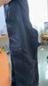 UR2025秋季新款女城市游獵工裝風(fēng)松緊腰抽繩闊腿褲UYY650076 深灰 (偏長) S 曬單實(shí)拍圖
