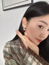 Jay仿珍珠耳環(huán)紅色耳飾女秋冬新年耳釘送女友生日禮物 曬單實(shí)拍圖