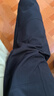 駱駝（CAMEL）休閑戶外登山褲男防潑水直筒工裝褲 J14CA6L6645 幻影黑 M 曬單實拍圖