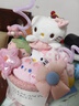 生喜朗hellokitty永生花玩偶花束實(shí)用教師節禮物幼兒園生日送女生手捧花 曬單實(shí)拍圖