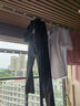 啄木鳥伴郎服套裝白襯衫兄弟團(tuán)衣服結(jié)婚西裝禮服男西服馬甲三件套西裝 黑色西褲+短袖襯衫 XL 曬單實(shí)拍圖