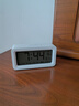 得力（deli）兒童節禮物充電電子鬧鐘背光家用學(xué)生兒童溫濕度計床頭鐘開(kāi)學(xué)升學(xué)必備白 LE103A開(kāi)學(xué)必備禮物 曬單實(shí)拍圖