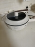 美的（Midea）電炒鍋不粘鍋一體插電多功能鐵鍋電炒鍋多功能一體2025新款炒菜鍋插電一體家用蒸煮煎炒多用途鍋 3.2L 【配蒸籠 油溫紅燈提醒】HCG2572 曬單實拍圖
