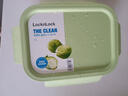 樂扣樂扣（locknlock）【清涼節(jié)】耐熱玻璃飯盒微波爐保鮮盒密封冰箱便當(dāng)盒LNG526G_1L 曬單實拍圖