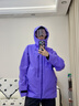 南恩【天際線】Nanend滑雪服男女同款RECCO單板滑雪外套3L壓膠Arc雪服 藤蔓紫 M 曬單實(shí)拍圖