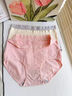 莫代爾4條媽媽內褲女士純棉抗菌中老年人胖mm高腰加大碼全棉三角短褲 膚色+粉色+紫色+豆沙 【4條裝】 XL 【建議130-155斤】 曬單實(shí)拍圖