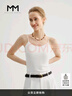 麥檬帶胸墊MM五好背心吊帶美背內(nèi)搭女白色25夏商場(chǎng)同款5G4131733Q 胸墊款-白色5G4200532Q L （120-140斤） 曬單實(shí)拍圖