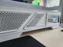 瓦爾基里（VALKYRIE）VK03-M WHITE 白色 M-ATX 游戲電腦臺式機(jī)箱 支持360水冷 6.2吋觸摸屏 曲面玻璃270°海景房 曬單實(shí)拍圖