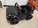 森凱哆超大號兒童電動(dòng)車(chē)四輪越野車(chē)遙控小孩玩具車(chē)男可坐人寶寶搖擺童車(chē) 3-7歲超大款雙開(kāi)門(mén)+雙座+藍牙 （定制款）無(wú)電動(dòng)+不能坐+模型款 曬單實(shí)拍圖