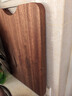 雙槍烏金檀菜板 百年齡整木砧案板家用切菜食品抗菌防霉實(shí)木40*27*2.5 曬單實(shí)拍圖
