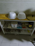 全品屋廚房置物架落地多功能切菜桌子多層餐邊鍋具置物收納柜櫥柜窄邊柜 【京東物流】三層長120寬30高80 【加厚臺(tái)面】臺(tái)面可剁骨 曬單實(shí)拍圖