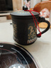 阿貍的愛紫砂泡茶杯茶水分離杯伴手禮商務禮品父親生日禮物男士送爸爸老公 藍如意紫砂杯【無茶罐】茶具高端 送老師長輩退休紀念品定制實用 曬單實拍圖