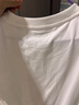 京東京造【抗菌柔軟T】t恤男士短袖打底t恤情侶女兒童衣服 黑色 M 曬單實(shí)拍圖