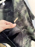 GLXLG短袖T恤男2025新款重磅潮牌薄款寬松休閑夏季假破洞涼感半袖體恤 夢(mèng)幻黑 M 體重100-120斤 曬單實(shí)拍圖
