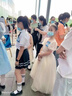 葉余藍(lán)色女童禮服花童高端生日鋼琴演奏兒童公主主持人走秀鋼琴演出服 20506藍(lán)色長款 收藏送皇冠 110 曬單實拍圖