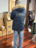 波司登（BOSIDENG）極地極寒90鵝絨短款羽絨服男女情侶款工裝毛領(lǐng)保暖外套 【店長(cháng)推薦】中山青5870 XL 175/96A 曬單實(shí)拍圖