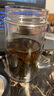 京東京造 茶杯 雙層玻璃茶水分離泡茶咖啡杯子帶把手大容量500ml 曬單實(shí)拍圖