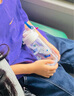 FGA富光水杯手提便攜學(xué)生直飲杯tritan彈蓋春夏男女杯子小蒂藍(lán)470ml 曬單實(shí)拍圖