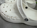 卡駱馳（crocs）貝雅云彩Clog洞洞鞋女鞋厚底涼拖戶外拖鞋沙灘涼鞋 W6 曬單實(shí)拍圖