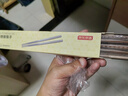京東京造 筷子 家用食品級(jí)316L不銹鋼醫(yī)用級(jí)【抑菌超防滑】12雙大包裝 曬單實(shí)拍圖