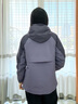 波司登2025新款沖鋒衣鵝絨服女短款三合一防風(fēng)防水保暖外套B250331302 灰紫色/葡萄紫|6032/6039|603C XS 155/80A 體重約100斤以內(nèi) 曬單實(shí)拍圖