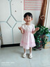 巴拉巴拉女童連衣裙夏季兒童裙子可愛泡泡袖201224111018 曬單實拍圖