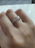 AVHE六爪星河璀璨培育鉆石鉑金K金戒指 新款結(jié)婚禮物女真鉆送老婆 18K金星河培育鉆戒-20分D色/VVS 曬單實拍圖