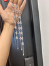 XUPING旭平首飾S合金微鑲小愛心輕奢手鏈女生送生日禮物七夕情人節(jié)送禮 紅色 曬單實(shí)拍圖