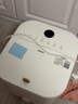 海爾（Haier）足浴盆活氧氣泡自助按摩京東自營(yíng)泡腳桶理療恒溫加熱高深桶拆洗按摩盤洗腳盆送父母禮物HQY-J342W 曬單實(shí)拍圖