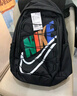 耐克（NIKE）男女雙肩包背包 大容量旅行包電腦書包休閑包HF7722-010 黑彩色 曬單實拍圖