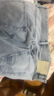 杰克·瓊斯（JACK&JONES）25年男裝夏季潮流寬松直筒錐腿涼感潮牌牛仔褲休閑褲子九分男褲 E40淺牛仔藍(lán) 905錐形 32 175 W32 曬單實拍圖