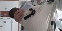 芬也嬰兒背帶解放雙手抱娃神器新生兒前抱式背帶寶寶外出背巾 米色 曬單實(shí)拍圖