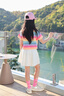 moonkids女童百褶裙2025夏季冰絲裙子兒童網(wǎng)球半身短裙運動(dòng)速干夏裝羽毛球 4452白色 120 cm 曬單實(shí)拍圖