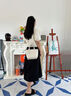 CHARLES&KEITH25夏季新品荔枝紋拉鏈?zhǔn)痔嵝笨嫱刑匕呦ΧY物CK2-30151511 Cream奶白色 M 曬單實拍圖
