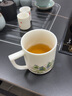 fw德化白瓷徐建勇創(chuàng  )意帶蓋過(guò)濾陶瓷馬克杯隨手杯羊脂玉瓷會(huì )議室個(gè)人水杯家用辦公室茶杯三件杯商務(wù)禮品 曬單實(shí)拍圖